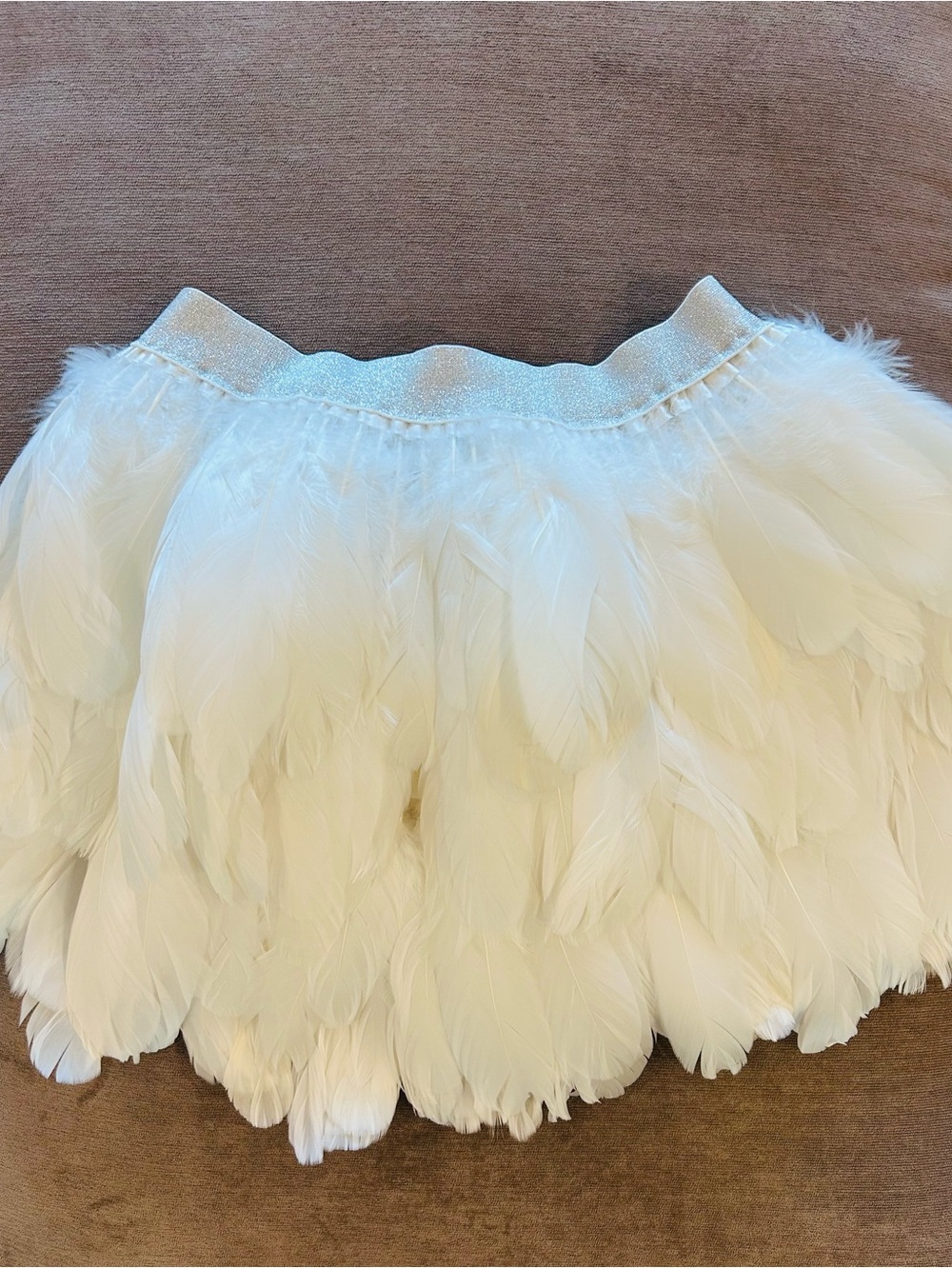 🪽HP🪽White Feather Skirt